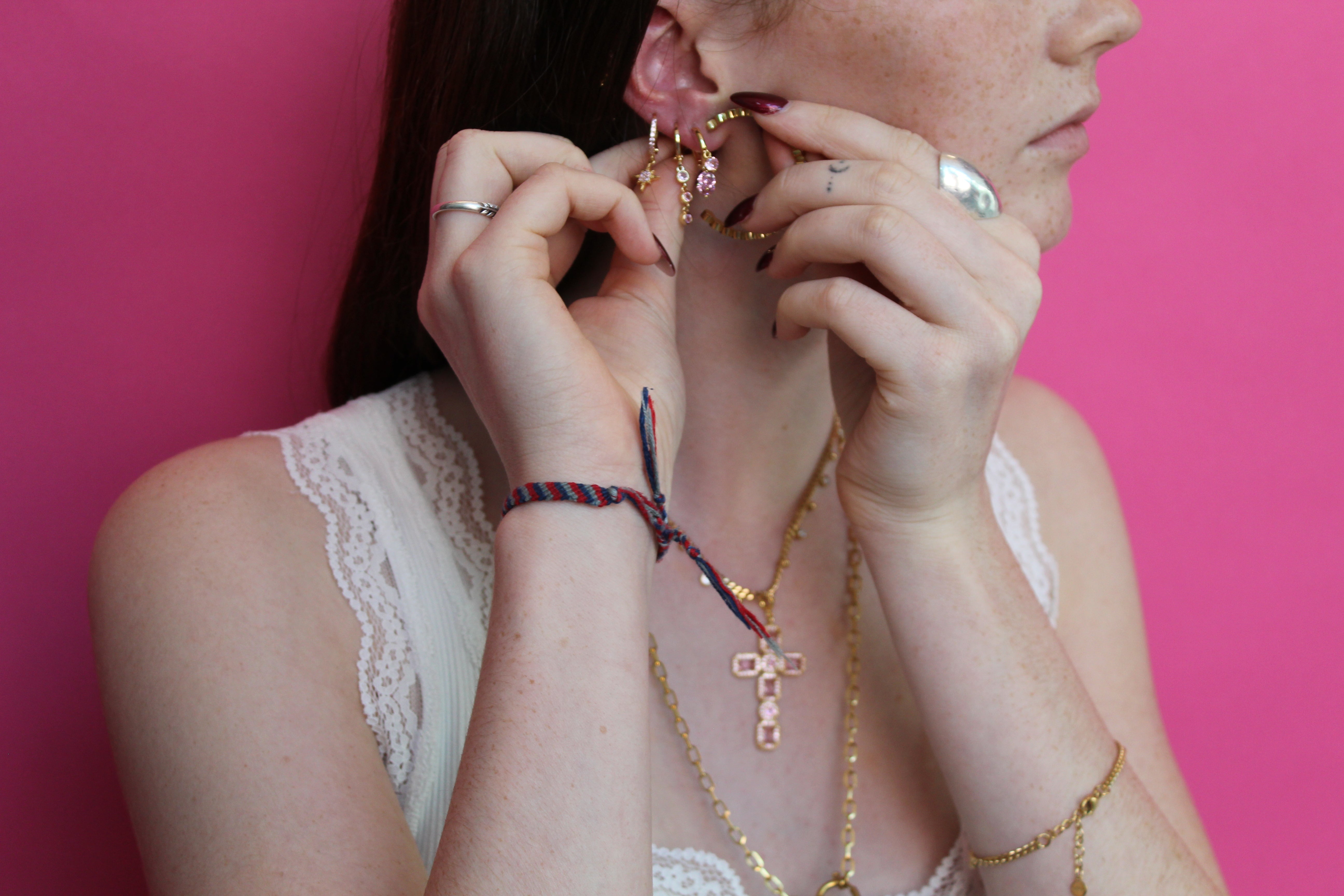 Gold Huggie Earrings | Bijoux de Mimi's Luxurious Fashion Statement – Bijoux De Mimi