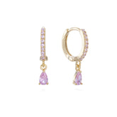 Liv Pink Huggie Hoops
