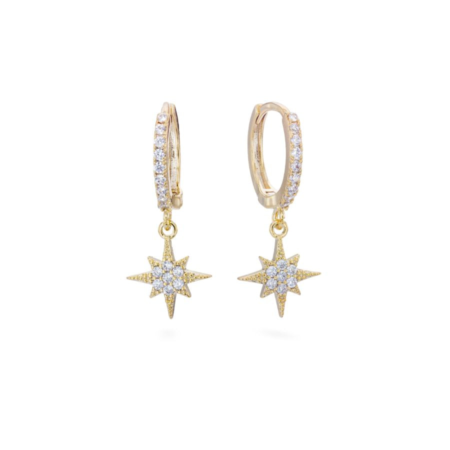 Otillie Gold Huggie Hoops