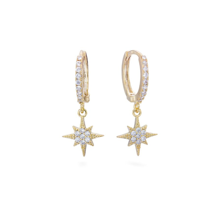 Otillie Gold Huggie Hoops
