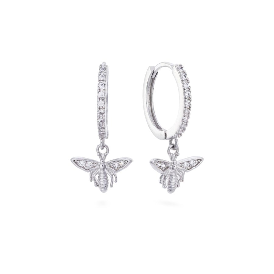Romilly Silver Huggie Hoops