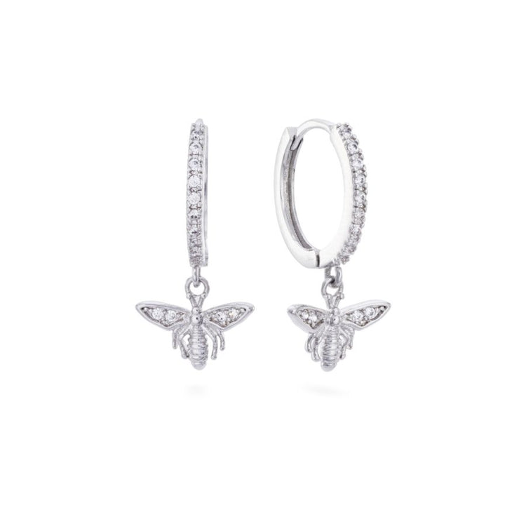 Romilly Silver Huggie Hoops