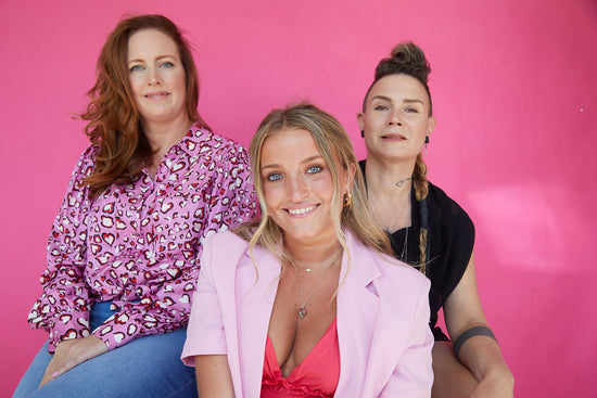 they are wearing gold huggie earring