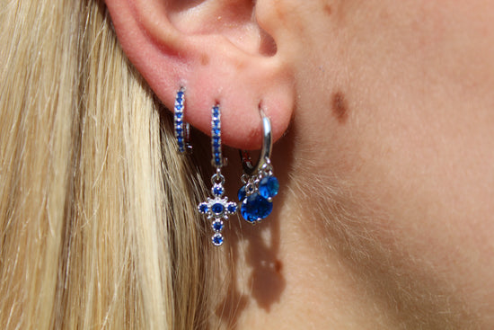 gold huggie earrings