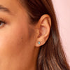 Francesca Silver Turquoise Stud Earrings