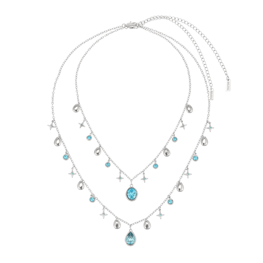 The Kezia & Florence Silver Turquoise Stacking Set