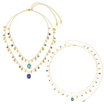 The Savannah, Anais & Ysabelle Gold Blue Stacking Set