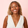 Grace Gold Pink Droplet Necklace