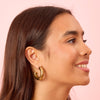 Petra Gold Rainbow Chunky Star Hoops