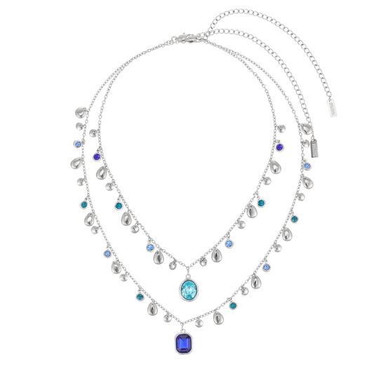 The Savannah & Anais Silver Blue Stacking Set