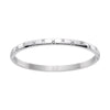 Amelia Crystal Silver Star Bangle