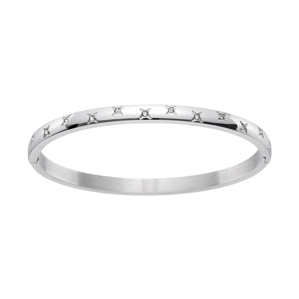 Amelia Crystal Star Bangle