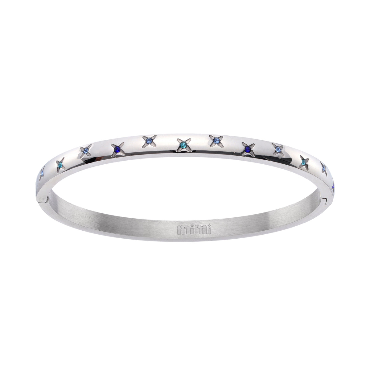 Amelia Silver Star Bangle