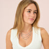 Amy Stacker Necklace Silver & Turquoise