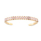 Martha Pink Gold Waterproof Bangle