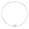 Eleanor Silver Necklace Chain 52cm