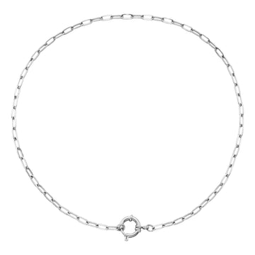 Eleanor Silver Necklace Chain 52cm