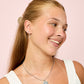 Camilla Silver Crystal Cross Huggie Hoops