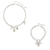 The Chloe & Charli Set – Silver & Crystal