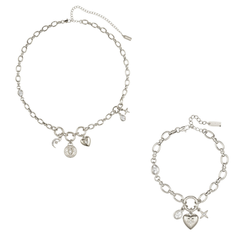The Chloe & Charli Set – Silver & Crystal