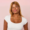 Grace Gold Green Droplet Necklace