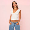 Ysabelle Gold Rainbow Double Droplet Stacking Belly Chain