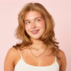 Florence Gold Crystal Star Stacking Necklace