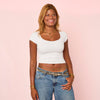 Lara Gold Green Double Star Stacking Belly Chain
