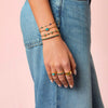 Maia Gold Turquoise Star Bracelet