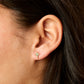 Cosima Star Stud Earrings Gold & Green