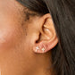 Cosima Star Stud Earrings Gold & Pink