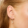 Cosima Star Stud Earrings Gold & Crystal