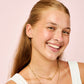 Cosima Star Stud Earrings Gold & Pink