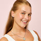 Cosima Star Stud Earrings Silver & Blue