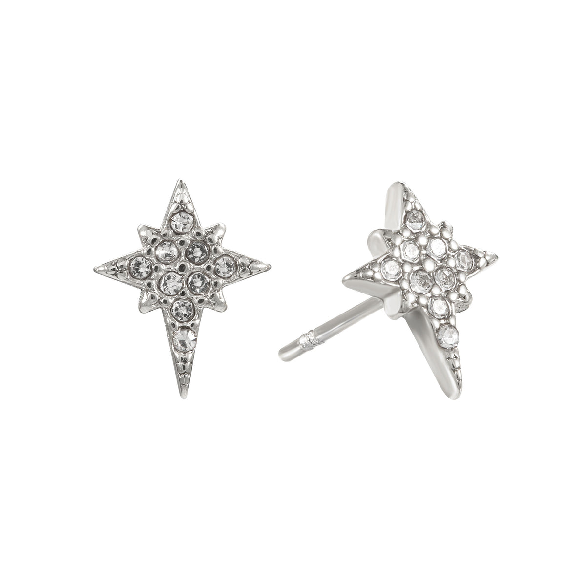 Cosima Crystal Star Stud Earrings