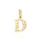 D Minnie Letter Star Necklace Charm
