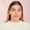 Eleanor Gold Charm Necklace Chain 41cm