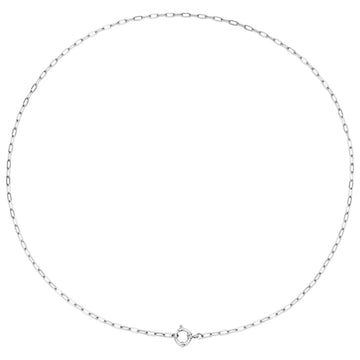 Eleanor Silver Necklace Chain Extra Long 75cm