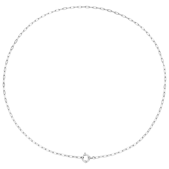 Eleanor Silver Necklace Chain Extra Long 75cm