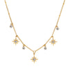 Eloise Gold Crystal Star Necklace