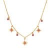 Eloise Gold Pink Star Necklace