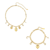 The Etalie & Daisy Set - Gold & Crystal