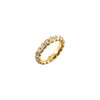 Faye Gold Crystal Organic Ring