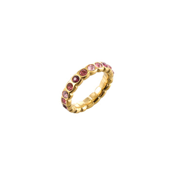 Faye Gold Pink Organic Ring