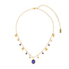 Florence Gold Blue Star Stacking Necklace