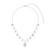 Florence Silver Crystal Star Stacking Necklace