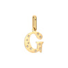 G Minnie Letter Star Necklace Charm