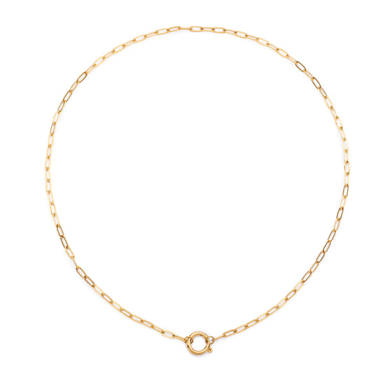 Eleanor Gold Necklace Chain 52cm