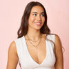 Grace Gold Crystal Droplet Necklace