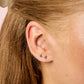 Harriet Stud Earrings Gold & Blue
